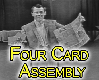 Four Card Assembly SOH Magic from Episode 17